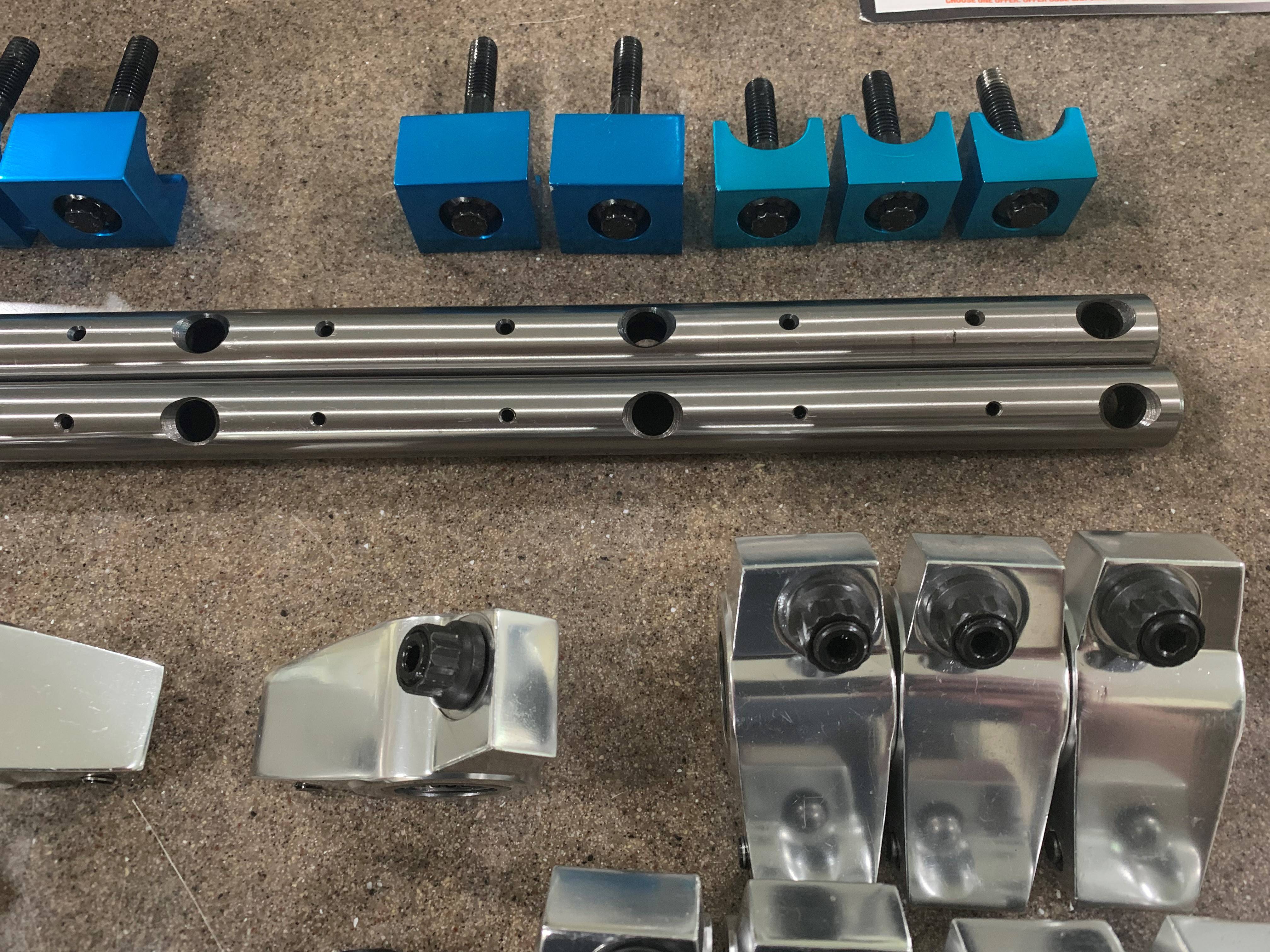 SOLD 1.5 Ratio Adjustable Aluminum Roller Rocker Package For E