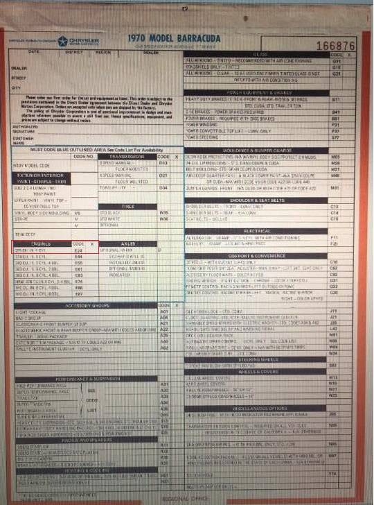 1970 Barracuda Dealership VON order form - 225CID Engine.jpg