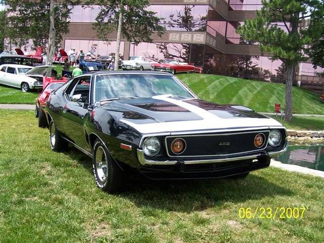 1974 AMX 360 auto with new owner.jpg