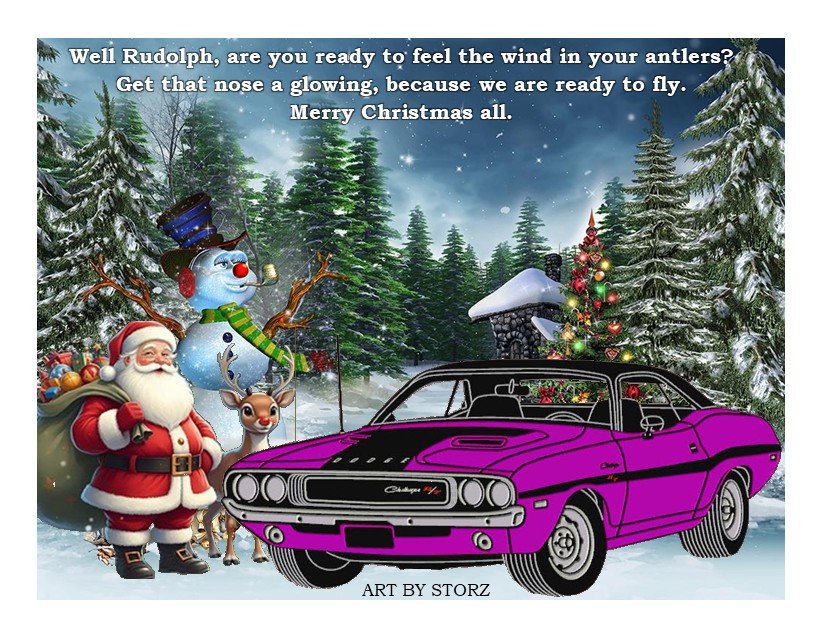2025 1970 PINK CHALLENGER NEW CHRISTMAS BG SANTA & RUDOLPH.jpg