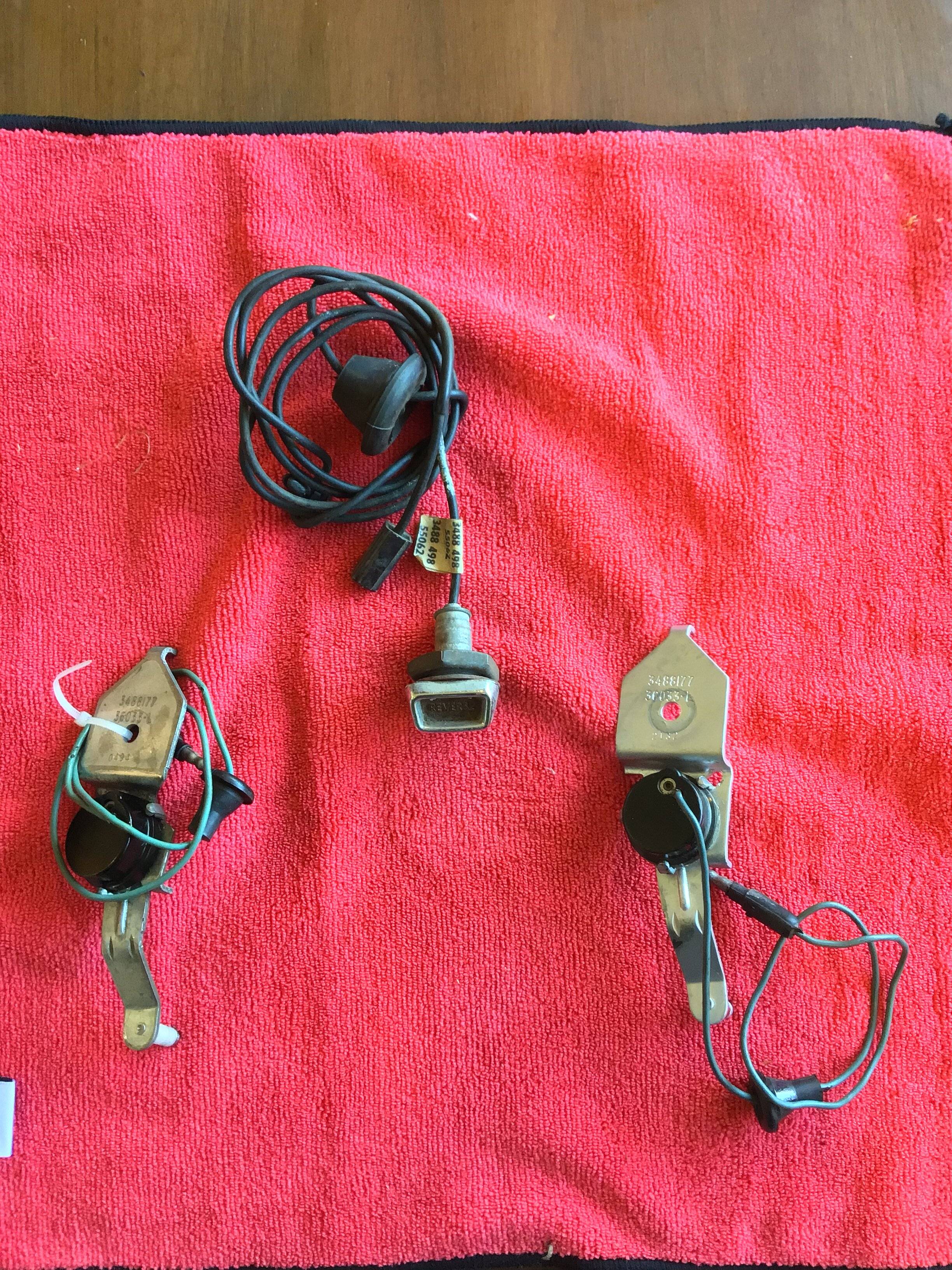 FOR SALE Clutch Safety Switches and Dash Light For E Bodies Only
