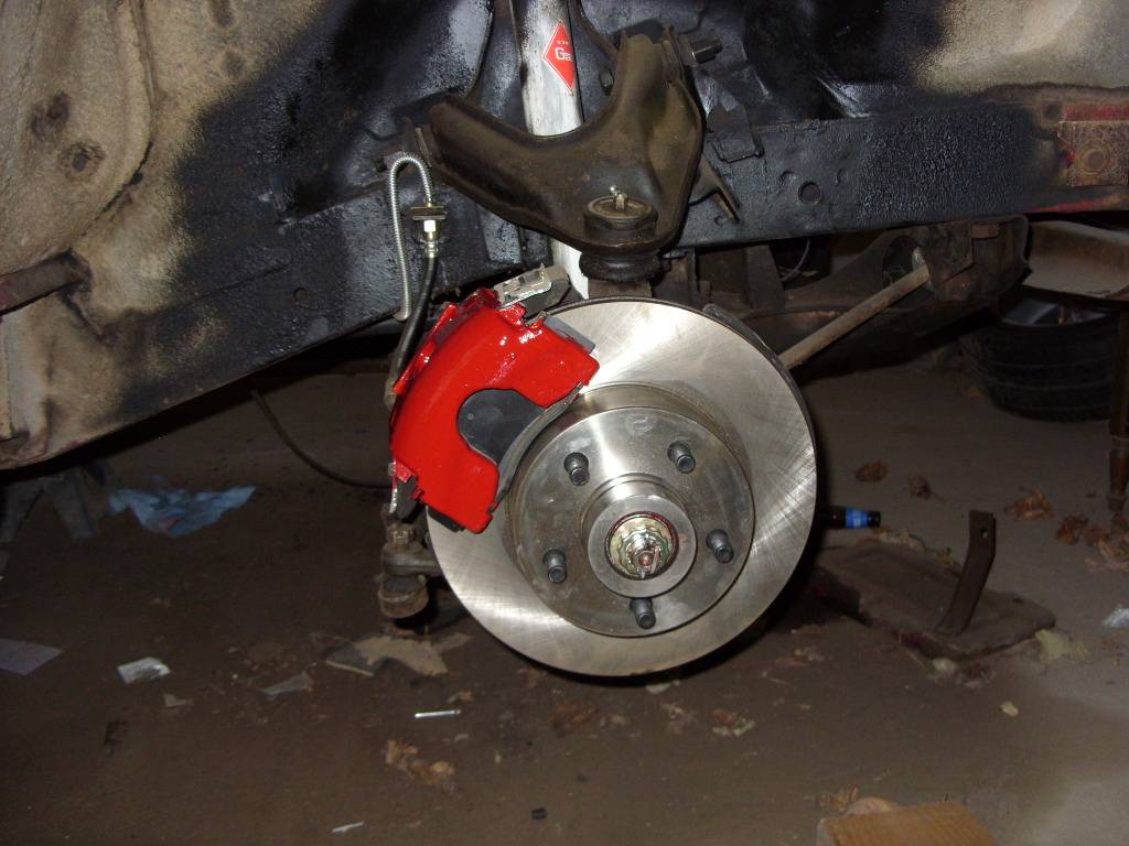 67 CUDA BRAKE PAINT 001.JPG