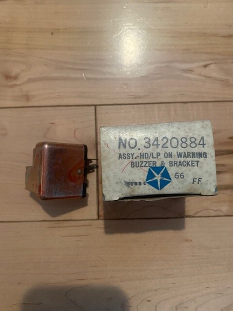 70 cuda E & B Body warming buzzer.....jpg
