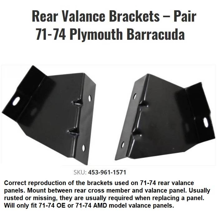 71-74 Barracuda Rear Valence Stone Deflector Reinforcements (Brackets).jpg