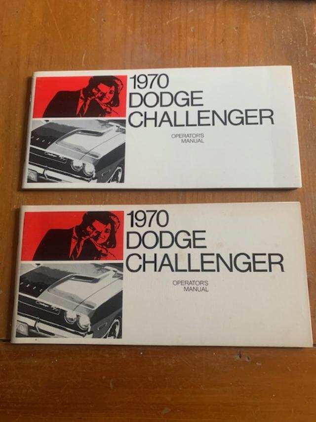 challenger owners manuals, NOS.......jpg