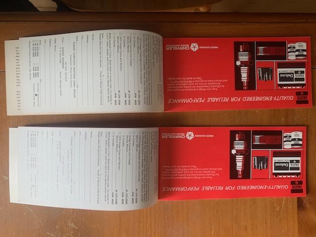challenger owners manuals, NOS..jpg
