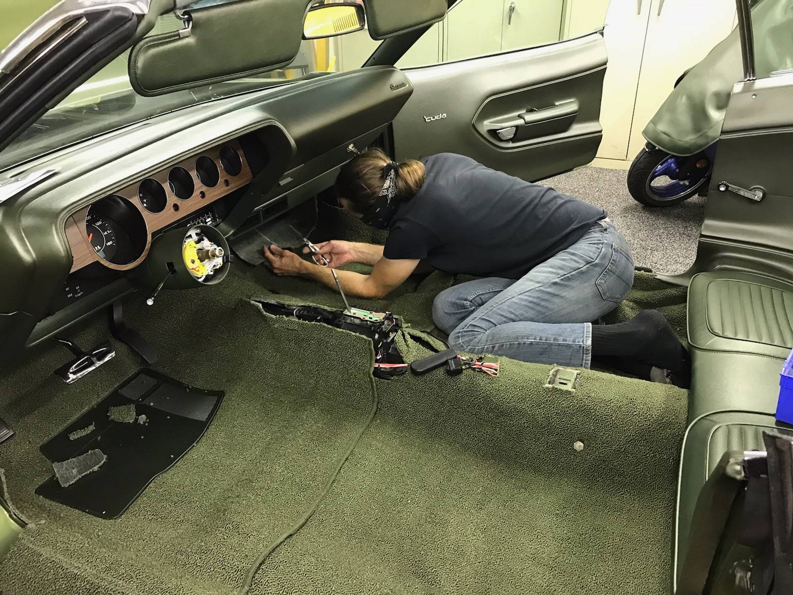 cuda Mike Wess carpet.jpg