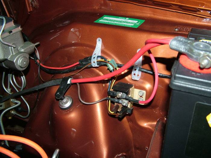 Engine Compartment Wire Strap Length's | For E Bodies Only Mopar Forum