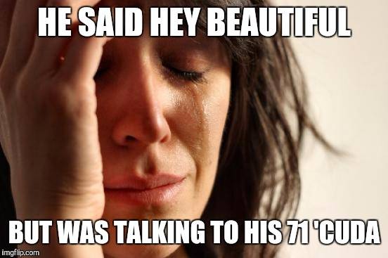 He was talking to his Cuda.jpg