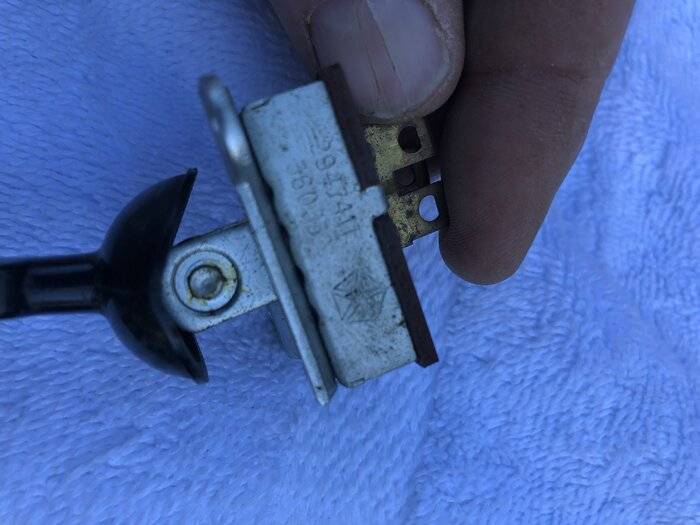 SOLD 197071 Cuda Challenger Used Rear Defogger Switch For E Bodies