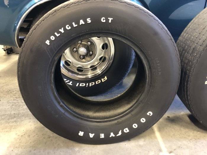 SOLD - 4 Goodyear Polyglas tires for sale | For E Bodies SOLD - 4 Goodyear Polyglas tires for sale | For E Bodies