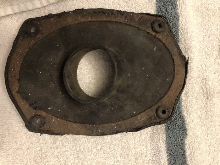 SOLD 197074 Challenger Used Gas Tank Filler Tube Gasket For E Bodies Only Mopar Forum