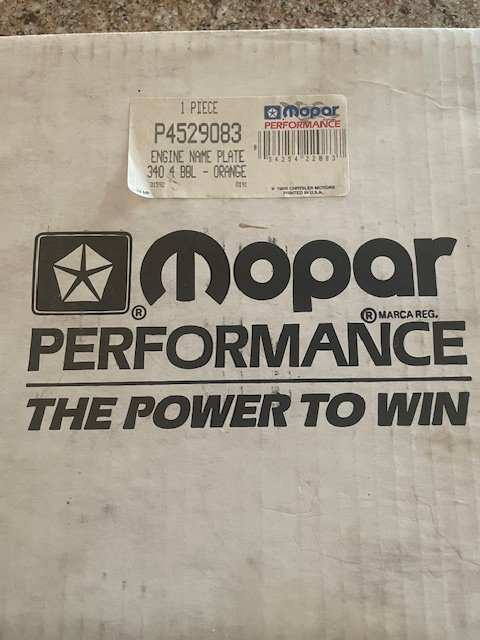 Mopar NOS 340 Pie Tin .jpg