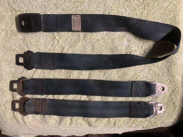 FOR SALE - 1970-71 Cuda Challenger seat belts | For E Bodies Only Mopar ...