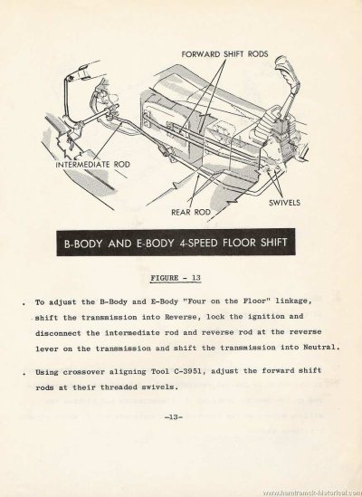 1970 4-Speed Manual Floor Shift Linkage to Steering Lockout Arm (1of2).jpg