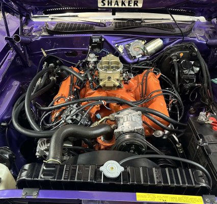 Engine with new GlenRay Radiator after TKX installation.jpeg