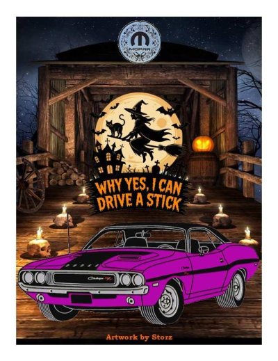 2025 1970 challenger frnt angle covered bridge Halloween Drive Stick.jpg