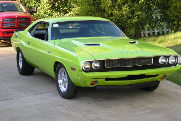 Jeremy's car & 69 Charger 125.JPG