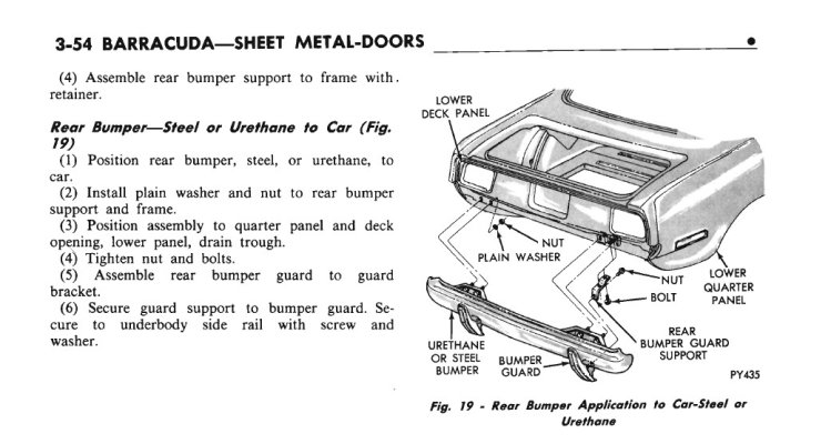 71 Service Manual p3-54 Rear Bumper with Brackets.jpg