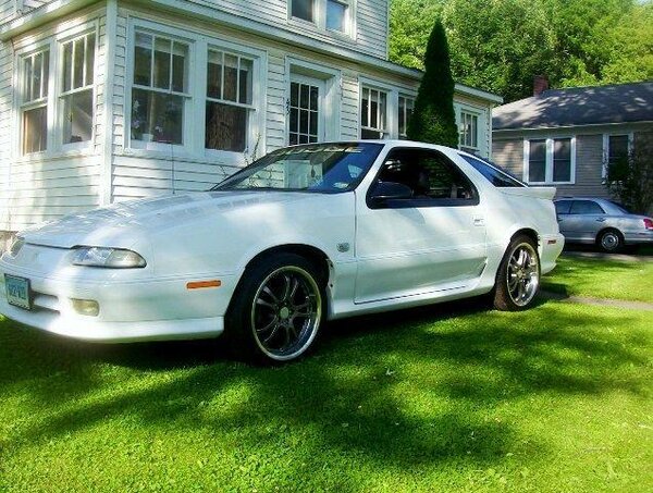 1993 Dodge Daytona Iroc R/T(1of17 white 93s)