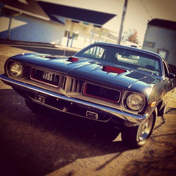 1973 Plymouth 'Cuda 340 #match 4 speed