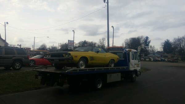 74 Challenger 440 Max Wedge.... With Kustom Roof... Lol