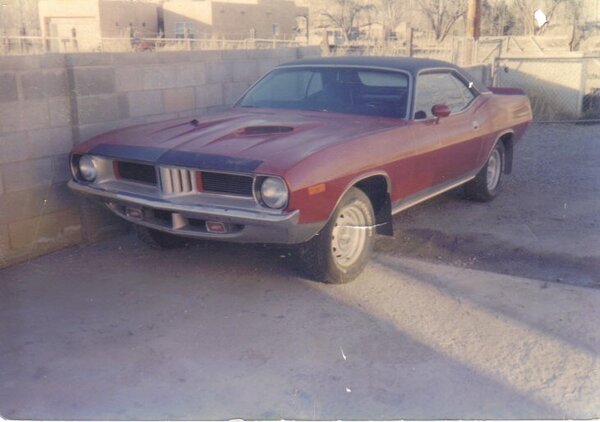 My 1972 V21 340 4spd Cuda