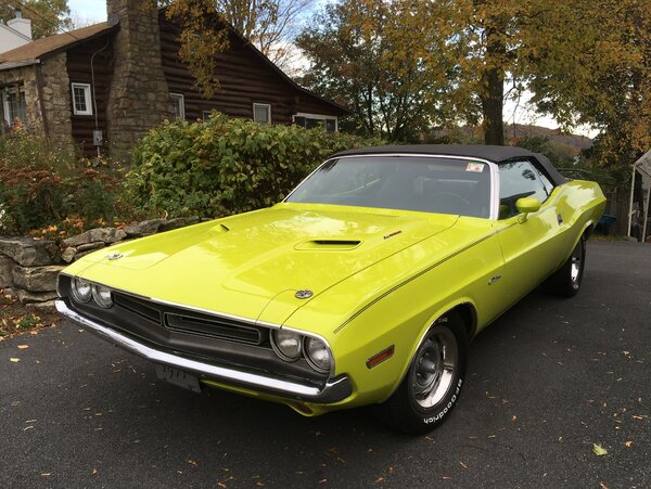 71 challenger convertable