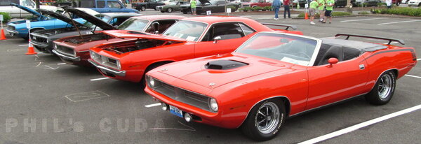 TOR-RED '70 HEMI 'CUDA Convertible (clone)