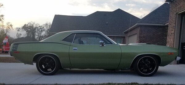 Brian's Cuda Garage