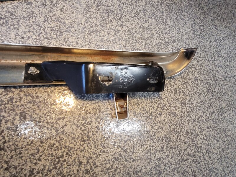 Cuda Rear Bumper Brackets Left Pic #2.jpg Cuda Rear Bumper Brackets Left Pic #2.jpg