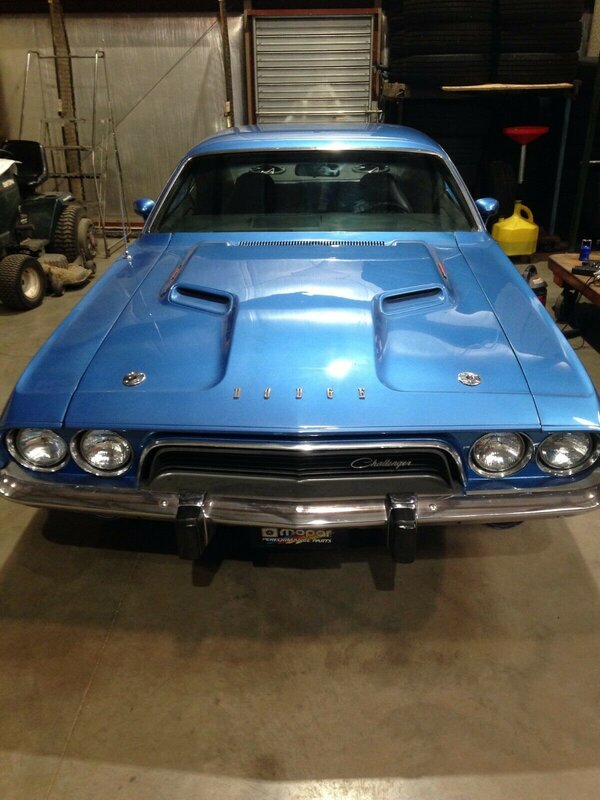 1973 Dodge Challenger 340 hp-auto numbers 33K?